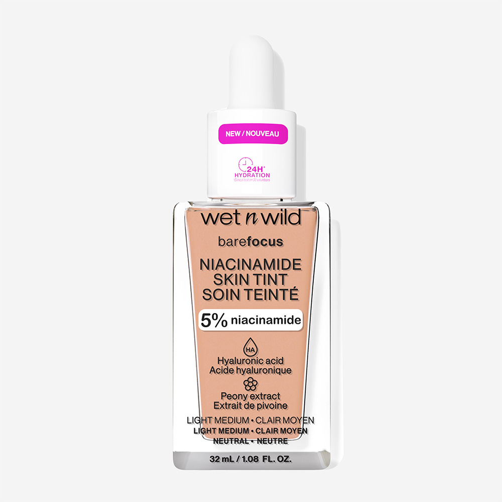 Wet n Wild Bare Focus Niacinamide Skin Tint Light Medium Sand