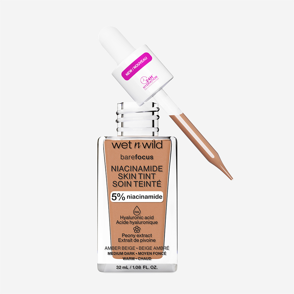 Wet n Wild Bare Focus Niacinamide Skin Tint Amber Beige