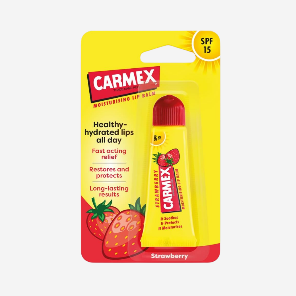 Carmex Strawberry Lip Balm Tube 10g