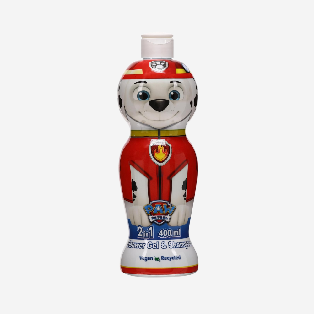 Air-Val Paw Patrol Shower Gel & Shampoo 1D Marshall 400 Ml