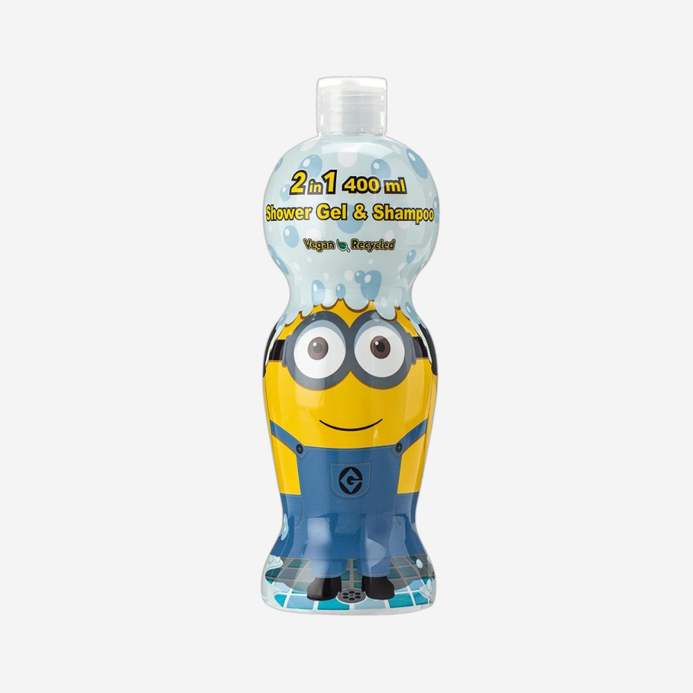 Air-Val Minions Figure 1D Shower Gel & Shampoo 2In1 400 Ml