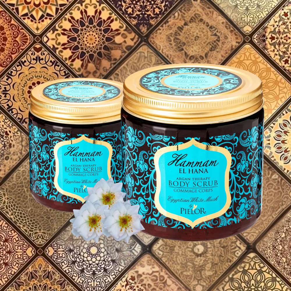 Pielor Hamam Body Scrub 500Ml Egyptian White Musk