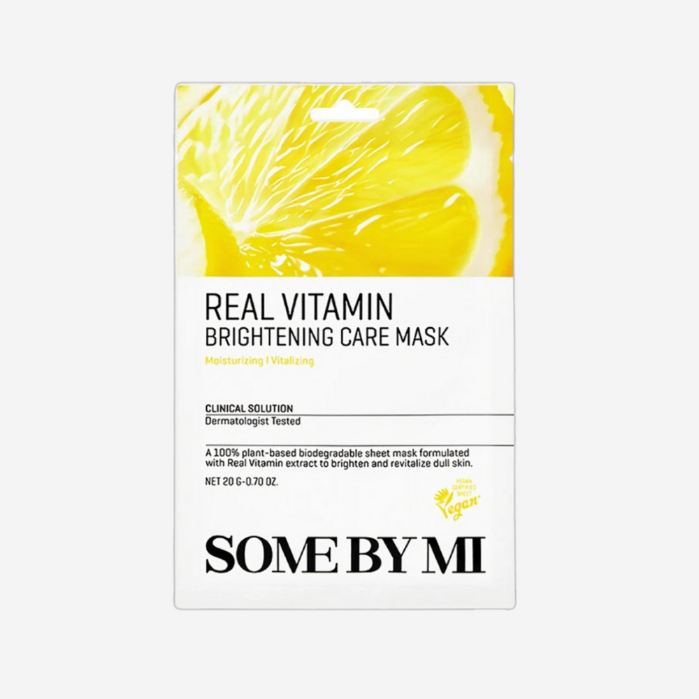 Some By Mi Real Vitamin Brightening Care Mask 20G