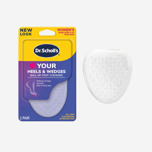 Dr.Scholl's Love Your Heels & Wedges Ball Of Foot Cushions 1 Pair