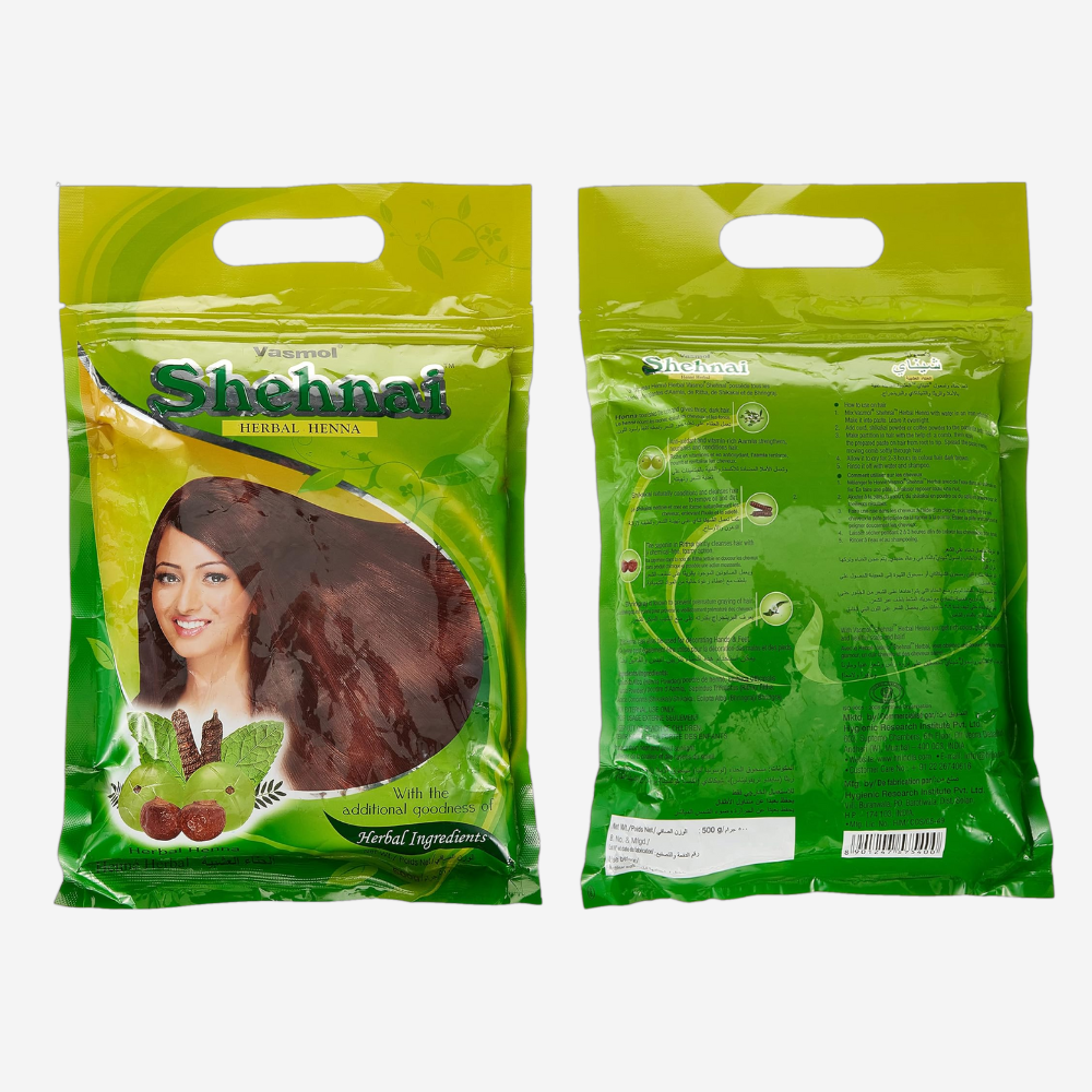 Vasmol Shehnai Herbal Henna Powder 500G