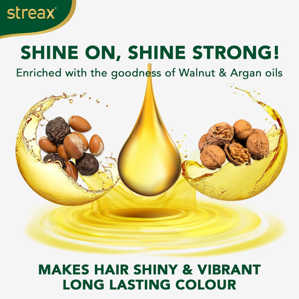Streax Cream Hair Color - Dark Brown 3