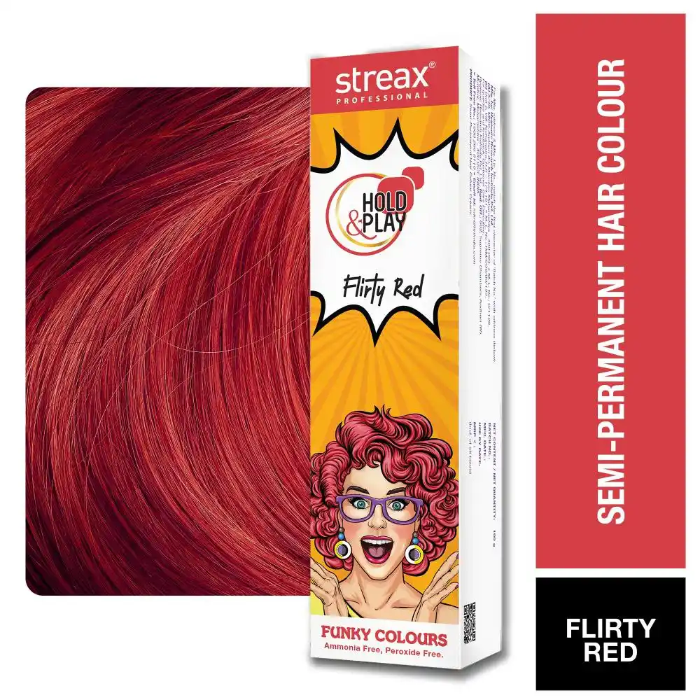 Streax Funky color Flirty Red 100 G