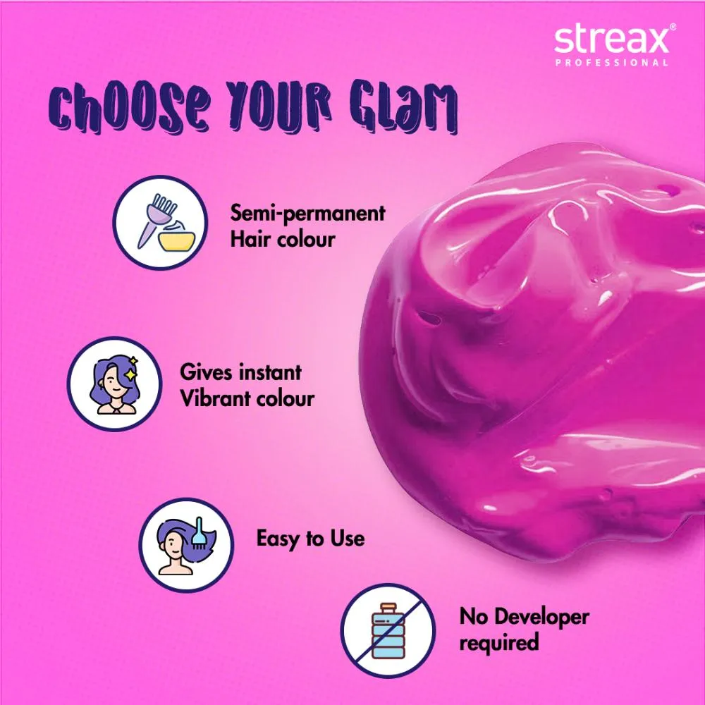 Streax Funky color Groovy Pink 100 G