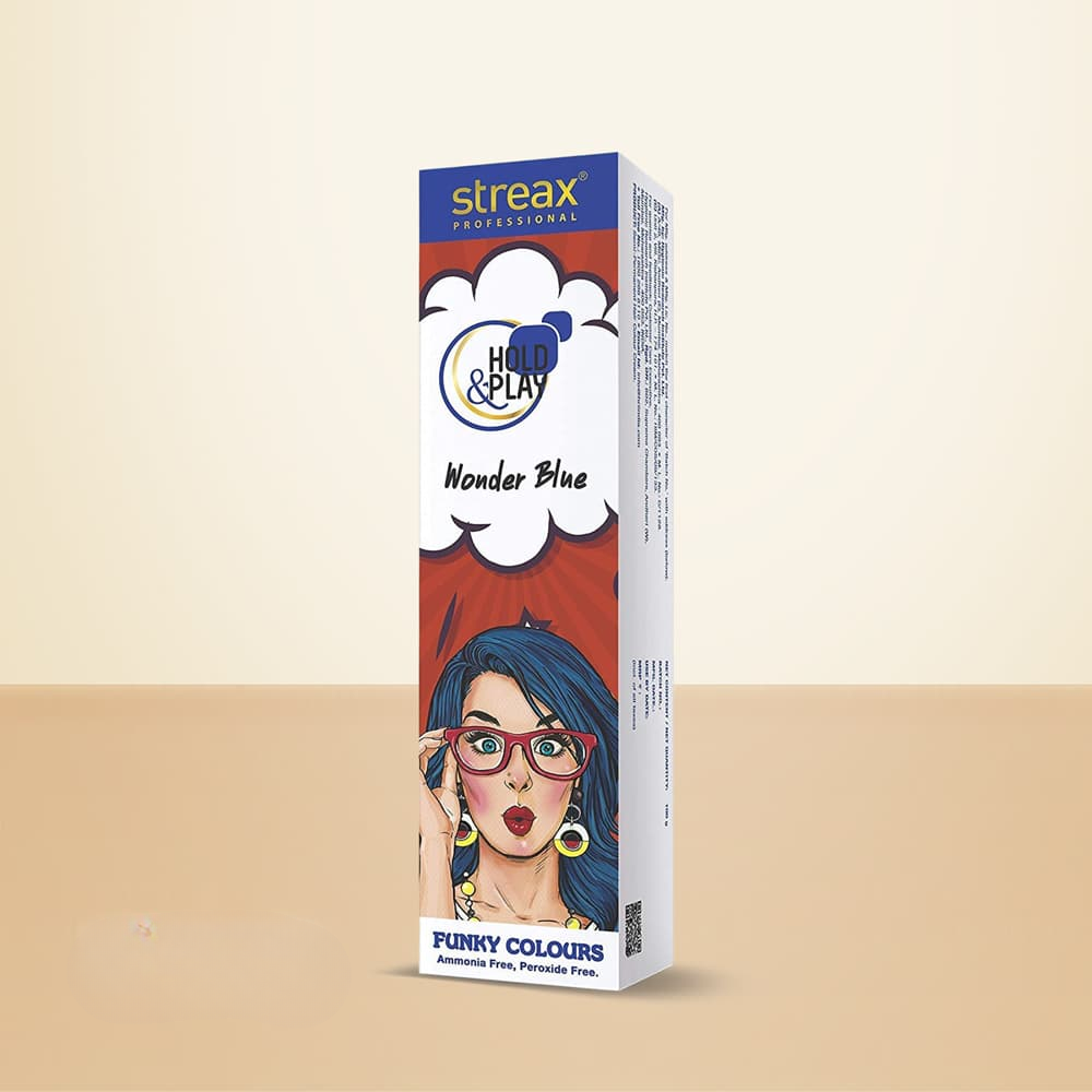 Streax Funky color Wonder Blue 100 G