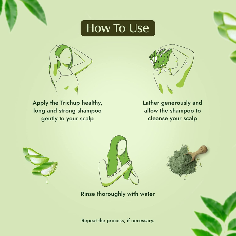 Trichup Herbal Shampoo - Healthy,Long & Strong 400Ml