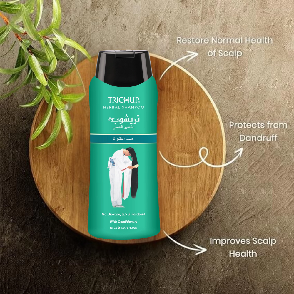 richup Herbal Shampoo - Anti-Dandruff 400Ml