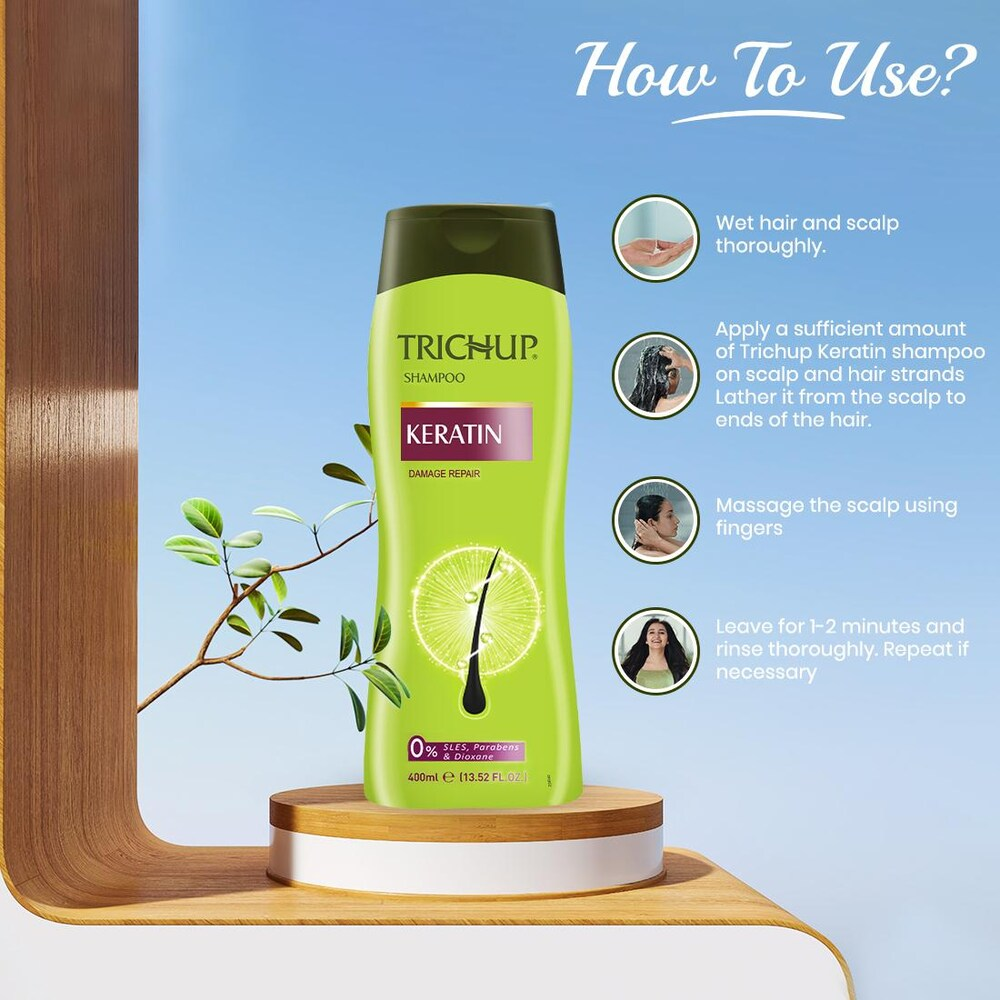 Trichup Shampoo - Keratin 400Ml