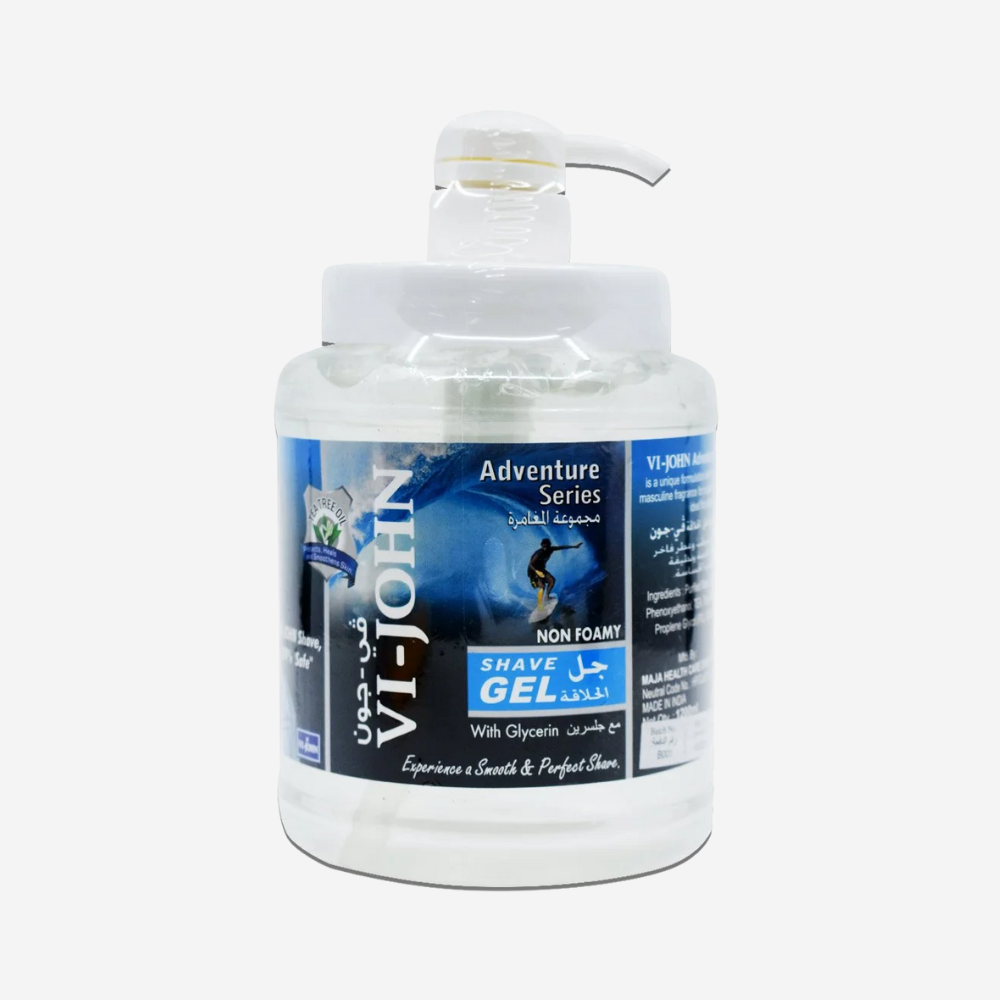 Vi-John Adventure Series Shave Gel (Non-Foamy) 1200Ml