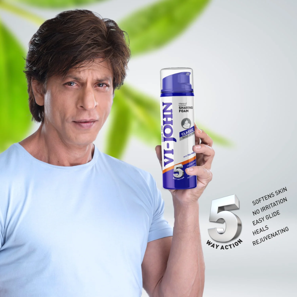 Vi-John Shaving Foam Classic 200 Ml
