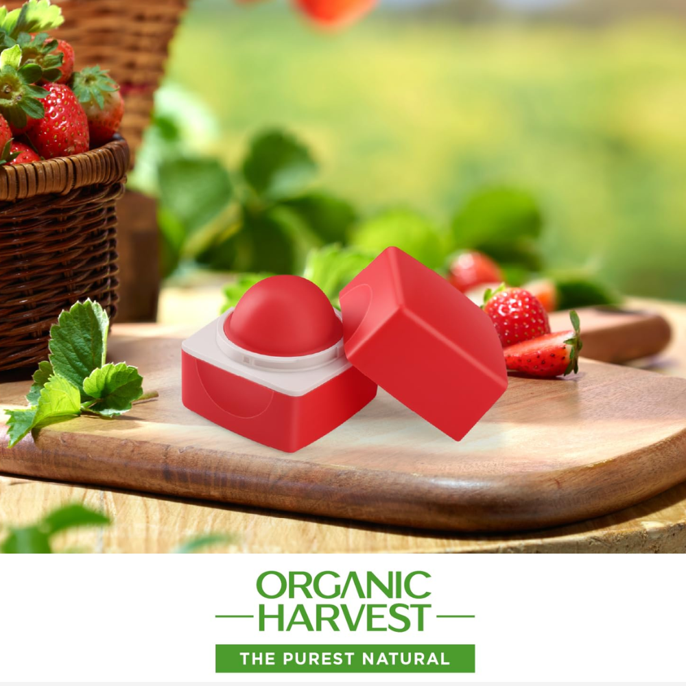 Organic Harvest Red Tinted Lip Balm: Hibiscus