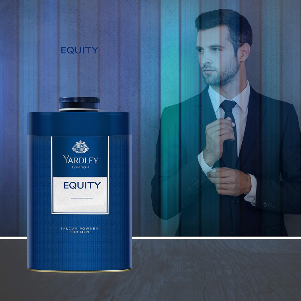 Yardley Talc Men Equity 250Gm
