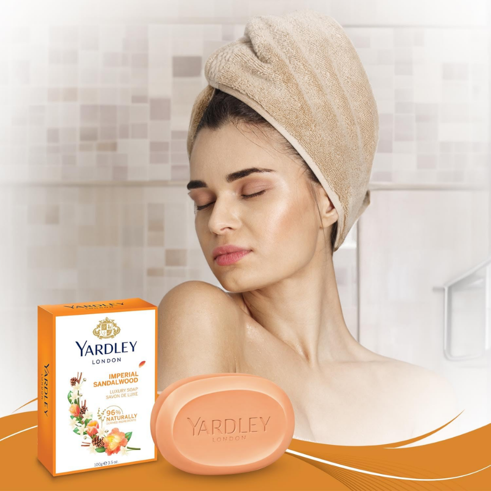 Yardley Soap Sandalwood 100Gx3