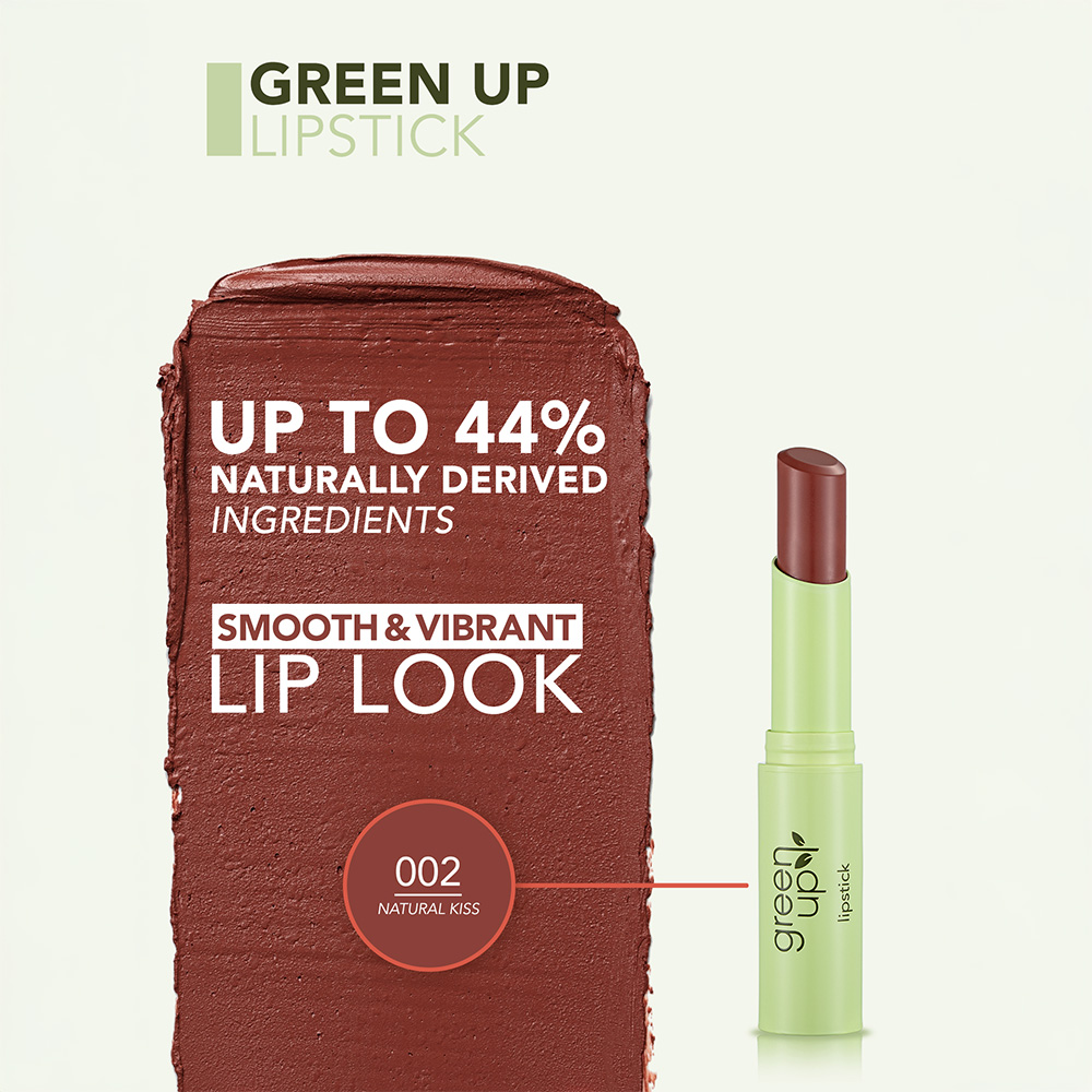 Flormar Green Up Lipstick-002 Back To Nature