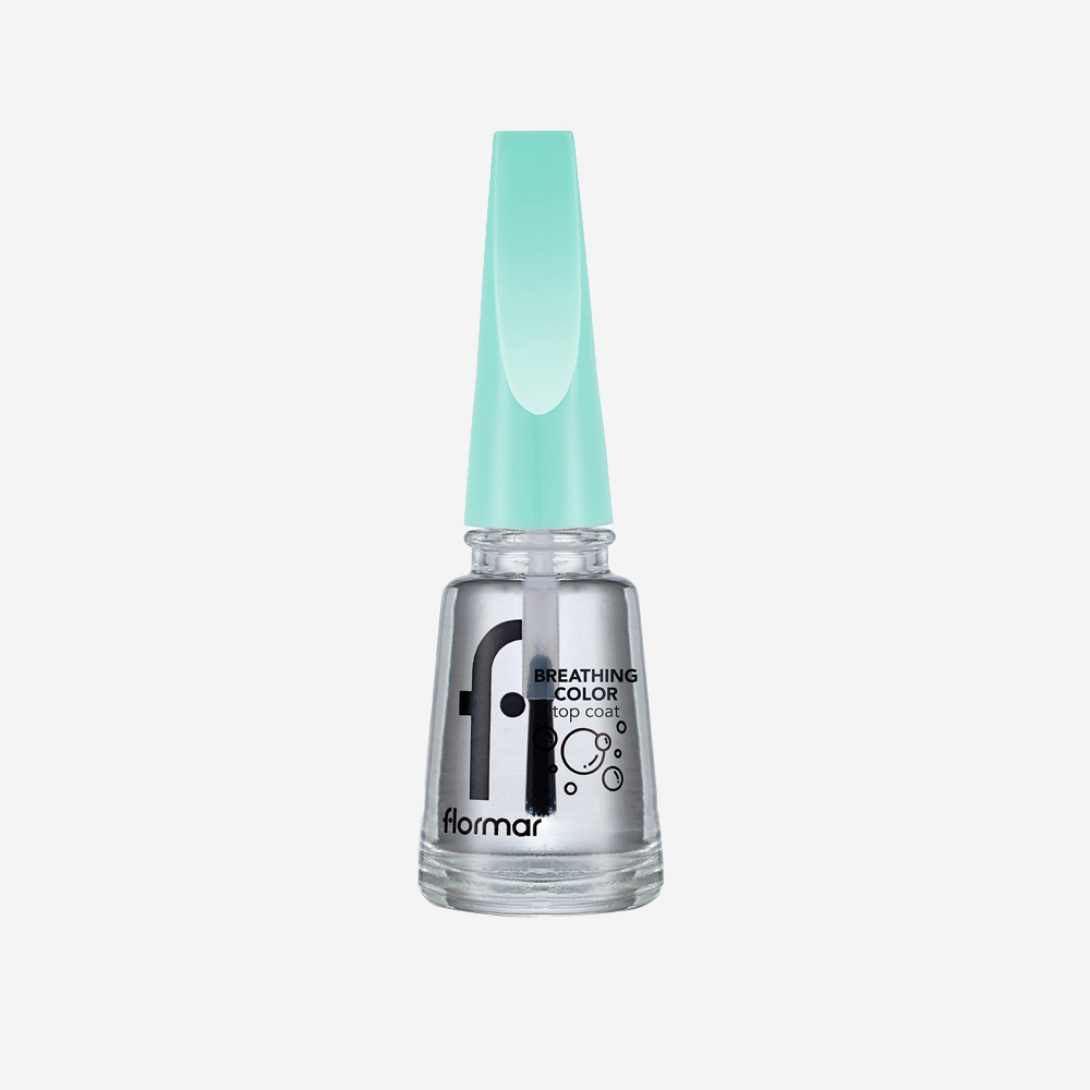 Flormar Breathing Color Nail Enamel - 000 Top Coat