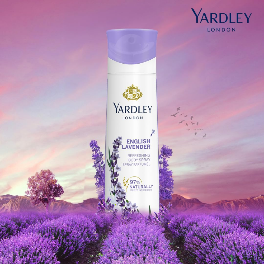 Yardley Body Spray Lavender 150Ml