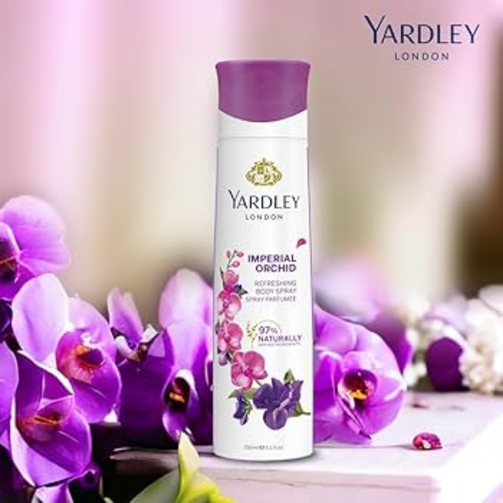Yardley Body Spray Imperial Orchid 150Ml