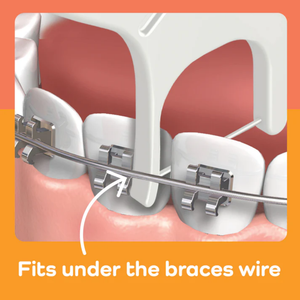 Plackers Eco Orthopicks Dental Flossers 30Ct