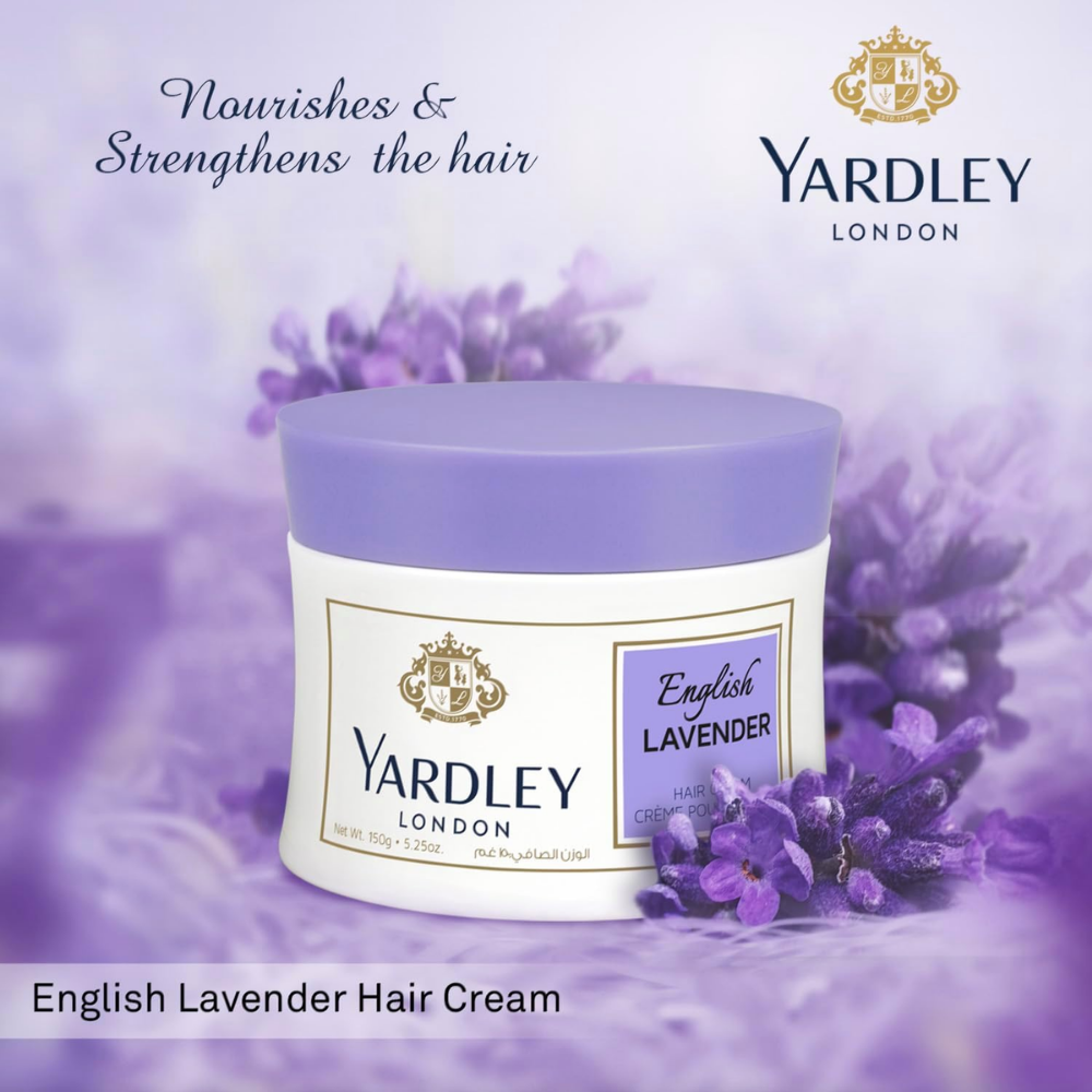 Yardley Hair Cream Lavender 150G