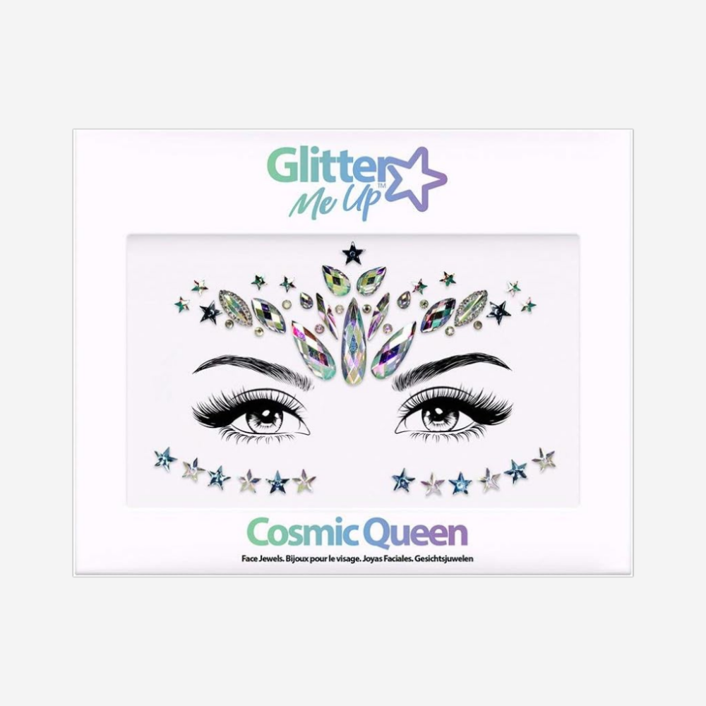 Glitter Me Up Cosmic Queen Face Jewels