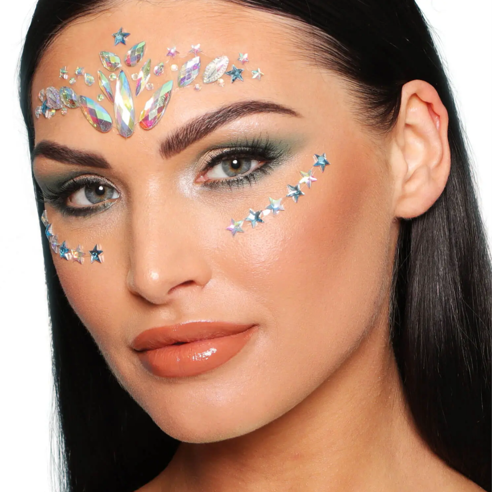 Glitter Me Up Cosmic Queen Face Jewels