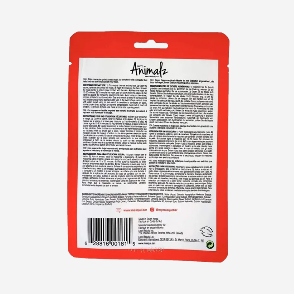 Pretty Animalz Kangaroo Sheet Mask