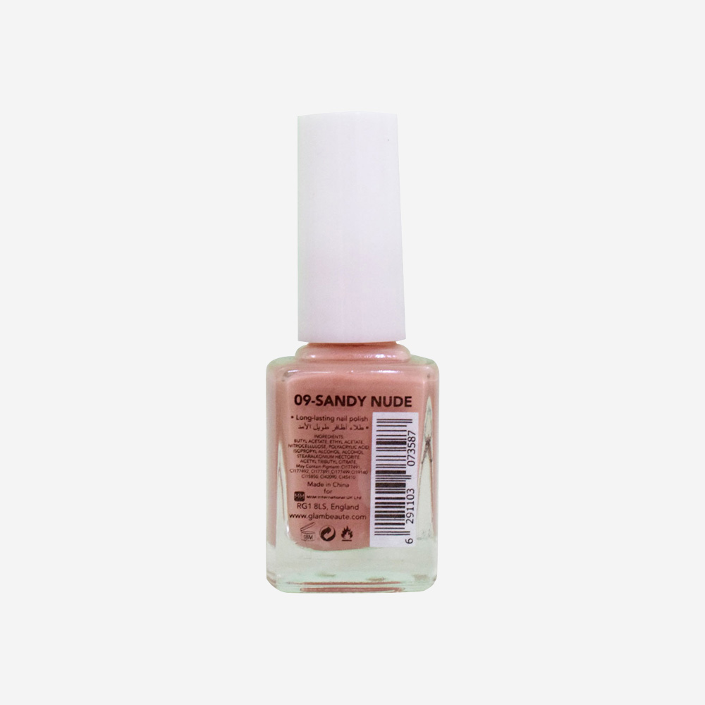 Glambeaute Nail Enamel 09 - Sandy Nude