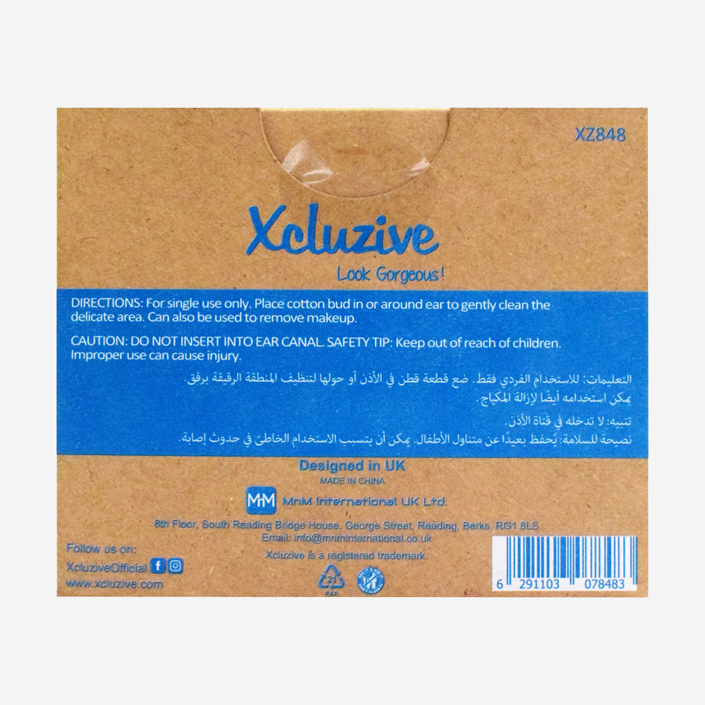 Xcluzive Bamboo Stem Ear Buds 200 Pcs