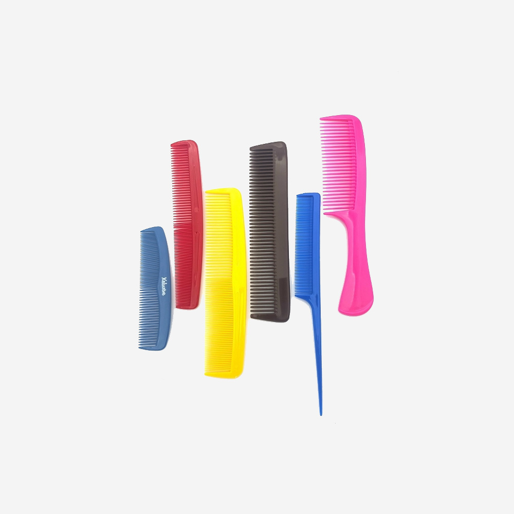 Xcluzive Styling Combs Family Pack 6 Pcs