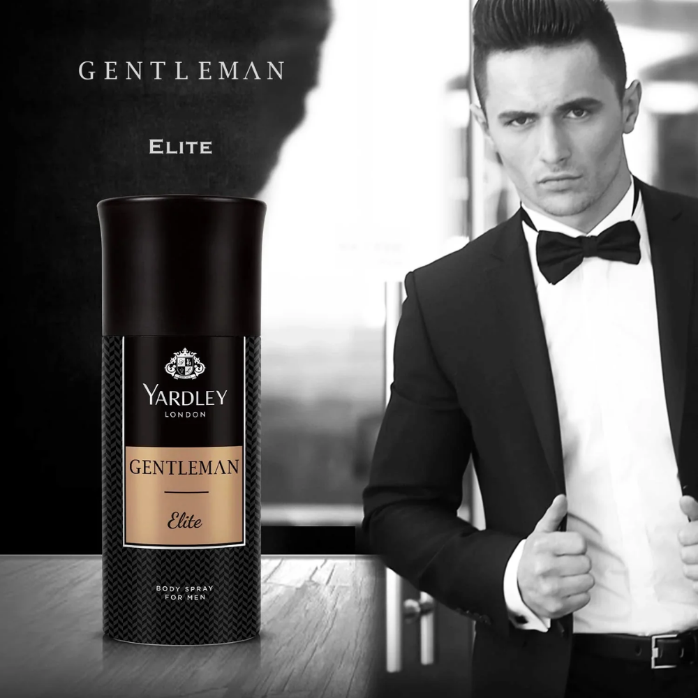 Yardley Body Spray Gentlemen Elite 150Ml