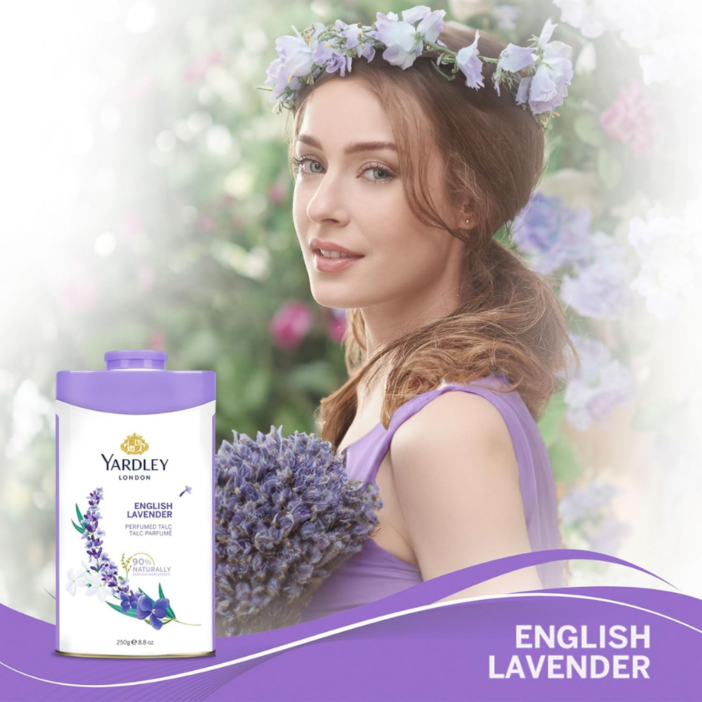 Yardley Talc Lavender 125Gm