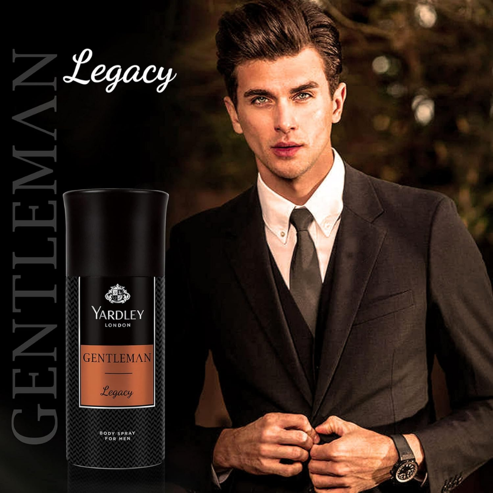 Yardley Body Spray Gentlemen Legacy 150Ml