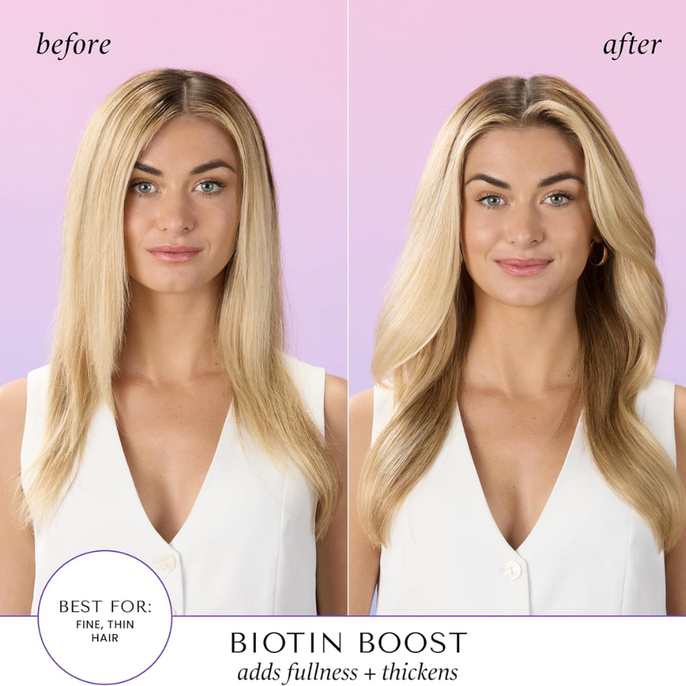 Hask Biotin Boost Thickening Shampoo 355ml & Hask Biotin Boost Thickening Conditioner 355ml
