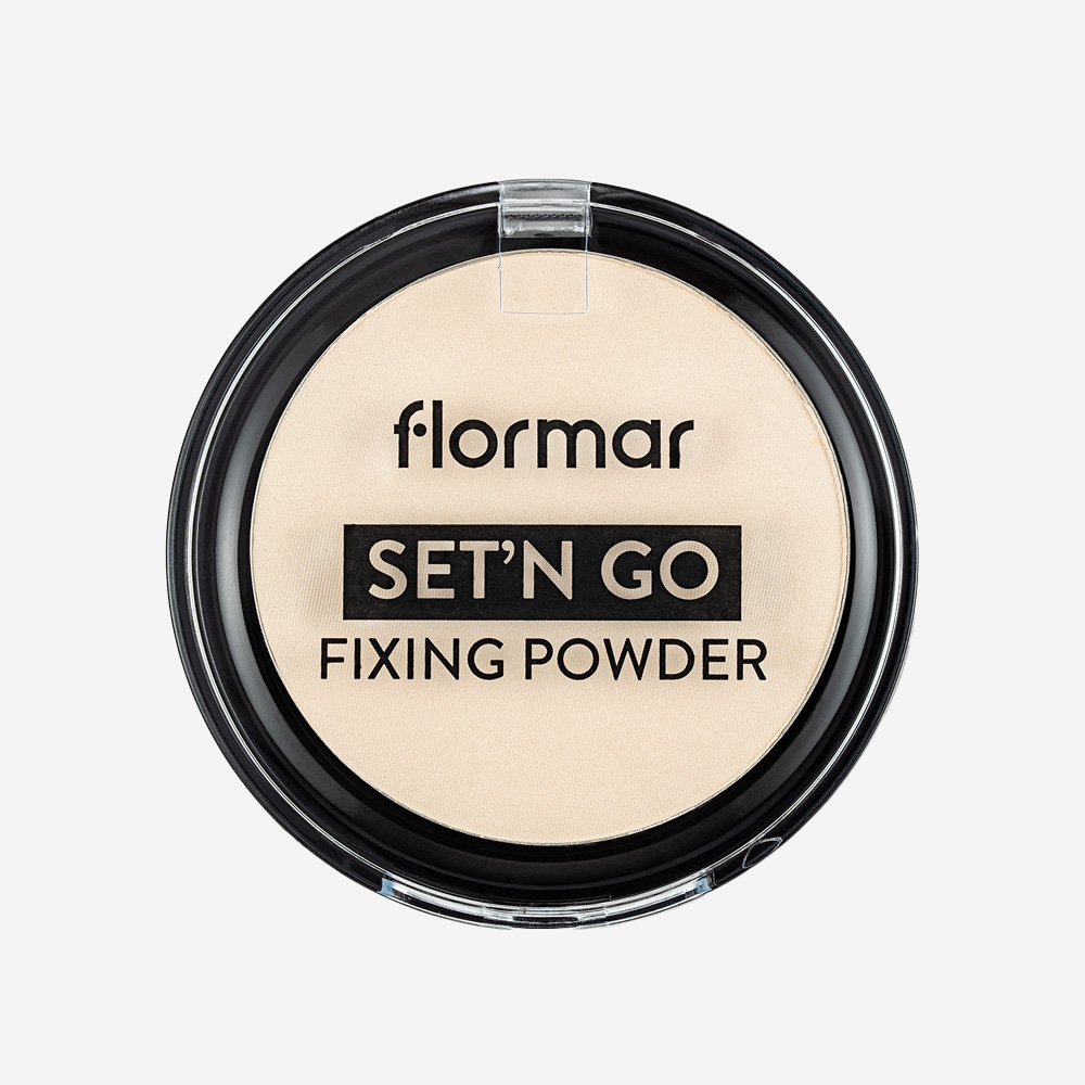 Flormar Set N Go Fixing Powder + Face Pallette