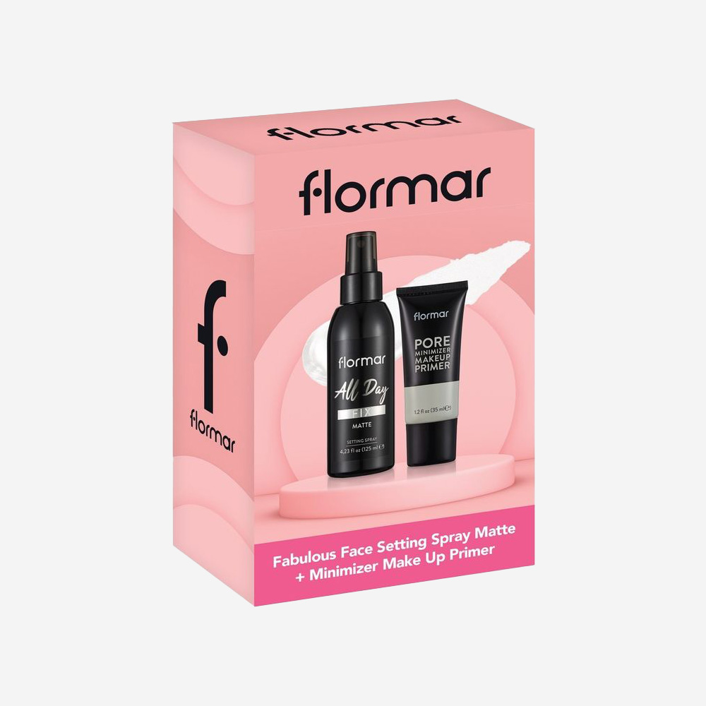 Flormar Fabulous Face Setting Spray Matte + Minimizer Make Up Primer