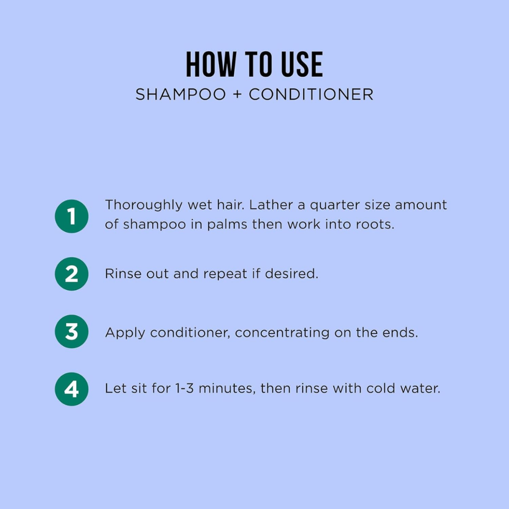 Hask Tea Tree Oil & Rosemary Shampoo 355ml + Conditioner 355ml Value pack