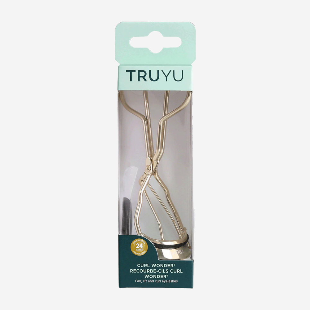 Qvs ( Truyu ) Curl Wonder Lash Curler (Gold Plated)