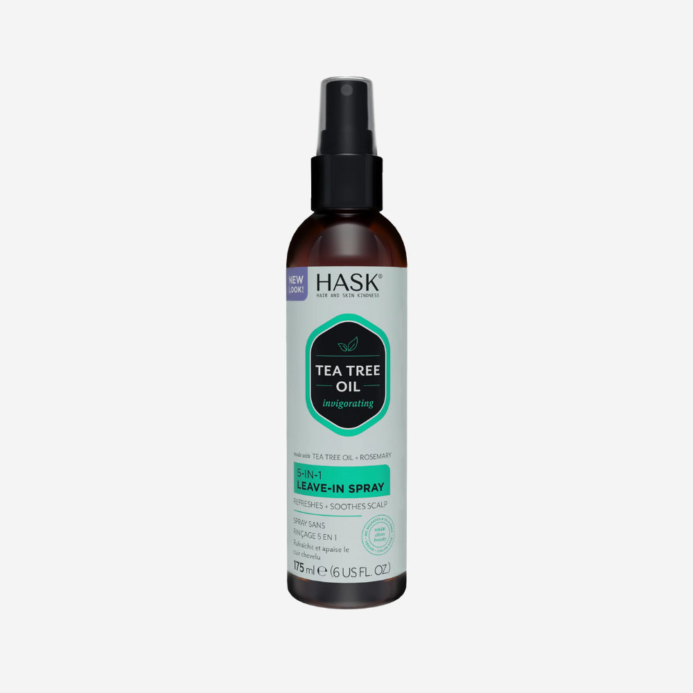 Hask Tea Tree Oil & Rosemary 5 In 1 Leave-In Spray 175Ml