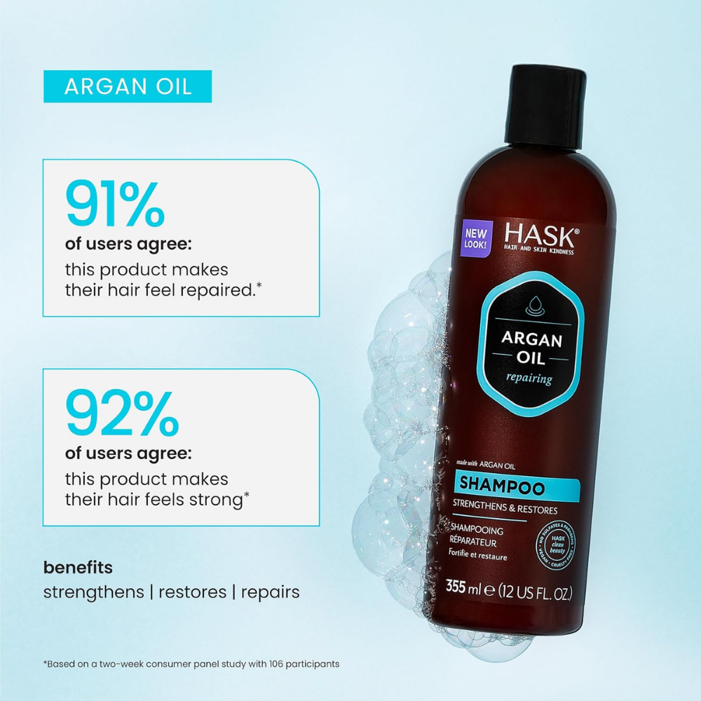 Hask Argan Oil Repairing Shampoo 100Ml