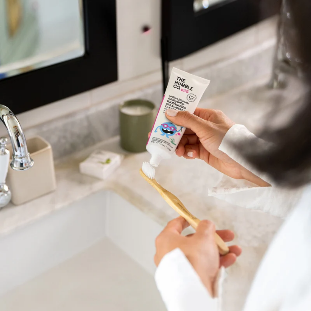 Humble Kids Tooth Brush Ultrasoft - White