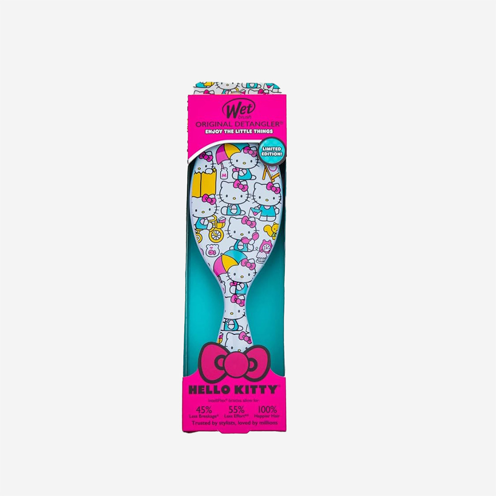Wet Brush Original Detangler Hello Kitty Aop White