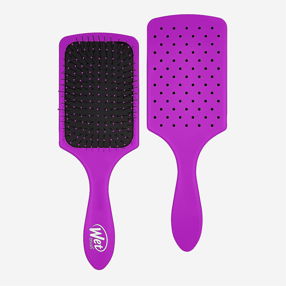 Wet Brush Paddle Detangler Purple