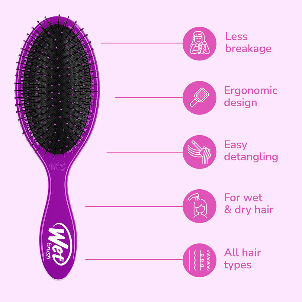 Wet Brush Original Detangler Purple