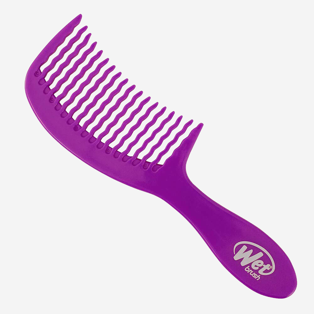 Wet Brush Detangling Comb Purple