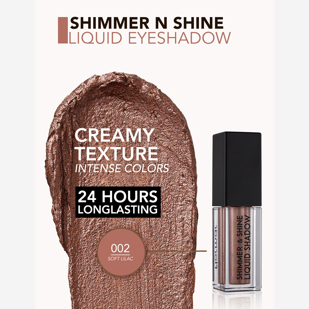 Flormar Shimmer & Shine Liquid Eyeshadow - 06 Fabulous Bronze