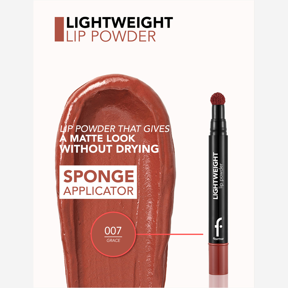 Flormar Lightweight Lip Powder - 07 Grace